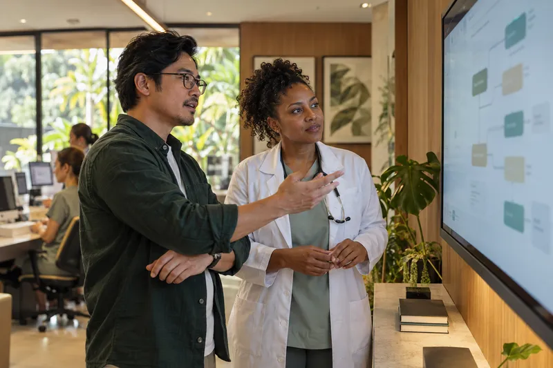 Imagem ilustrativa da proposta de tecnologia e inovação da MEDHUB